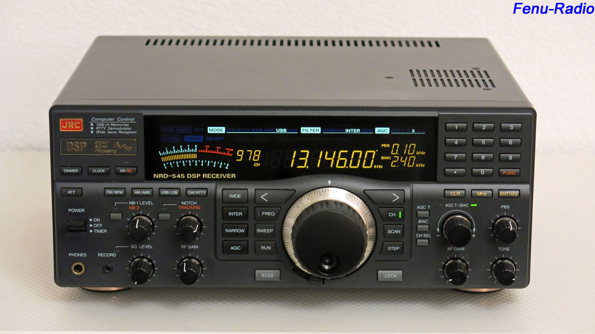 Second Hand JRC NRD-545 DSP Communications Receiver - RWUK